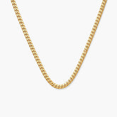 Thick Spiral Gold Chain for Men