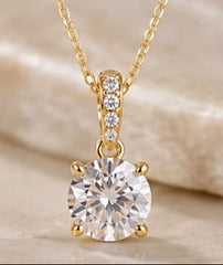 Classic Solitaire Pendant