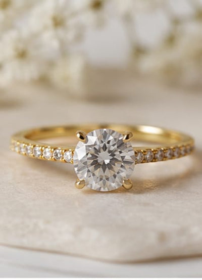 Amoura Celeste Solitaire Ring